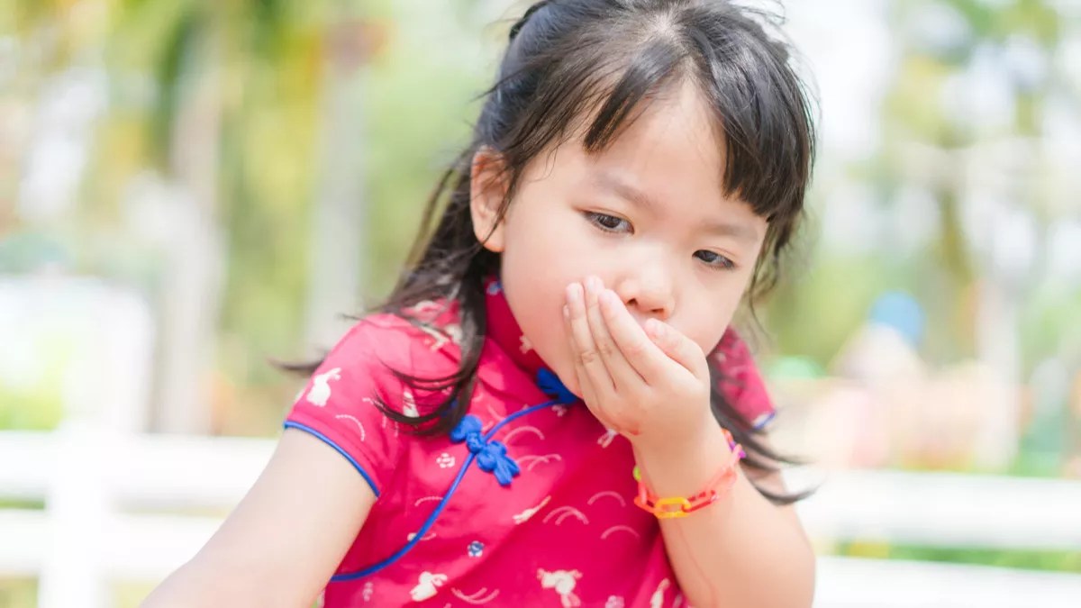 Muntah setelah makan pada anak