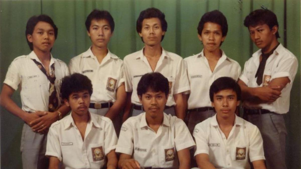 Gaya rambut anak sekolah jaman sekarang