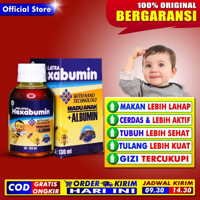 Jual Vitamin Penambah Nafsu Makan Anak Usia 1 2 3 4 5 6 Sampai 14 Tahun ...