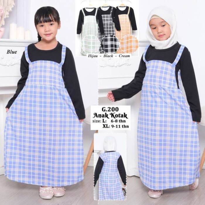 Model gamis anak anak