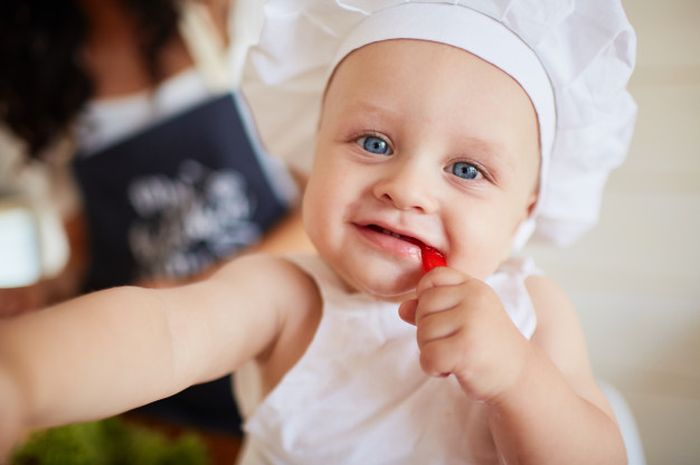Mpasi bayi 10 bulan sudah tumbuh gigi
