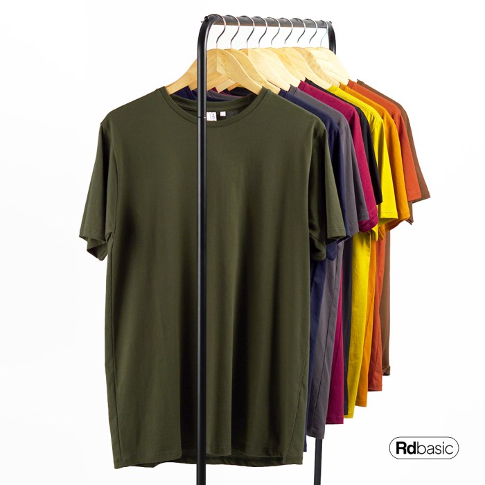 Jual Rdbasic Kaos Polos Basic / Kaos Pria / Cotton Combed 30s / Kaos ...