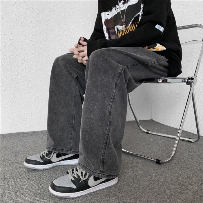 Jual Celana Jeans panjang pria standar reguler 27-38/celana panjang ...