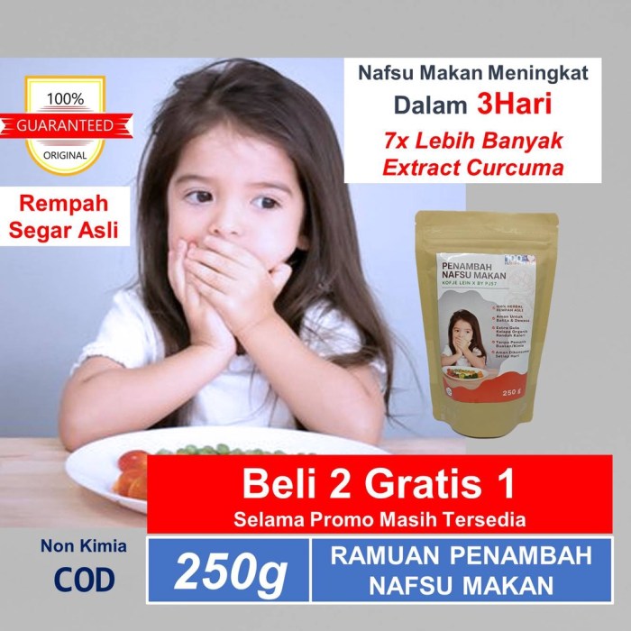 Penambah nafsu makan dewasa