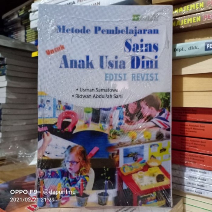 Pembelajaran sains untuk anak usia dini
