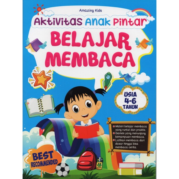 Cara anak belajar membaca