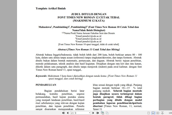 Contoh materi pembelajaran paud