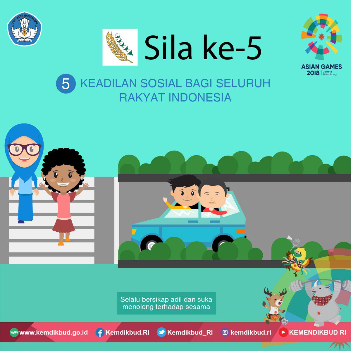 Contoh Pengamalan Sila Ke 5 Di Rumah - Perumperindo.co.id