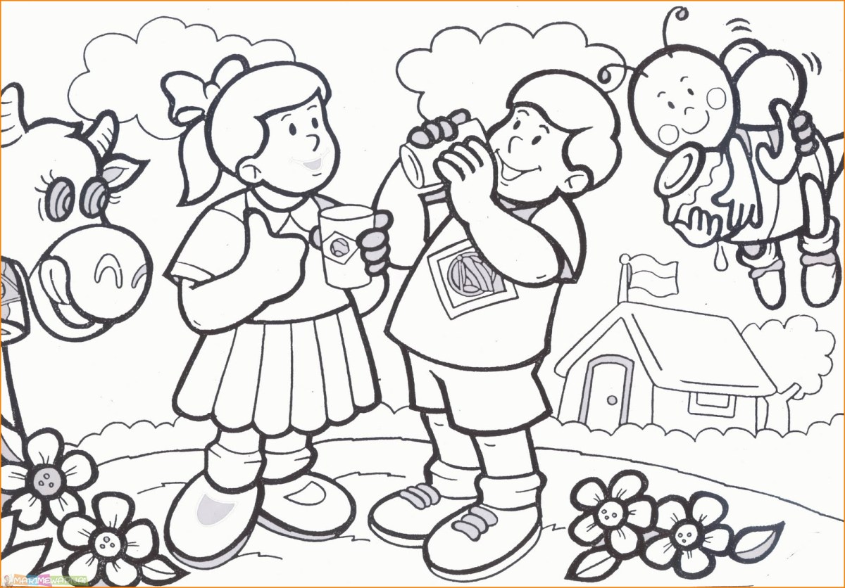 Gambar untuk mewarnai anak tk