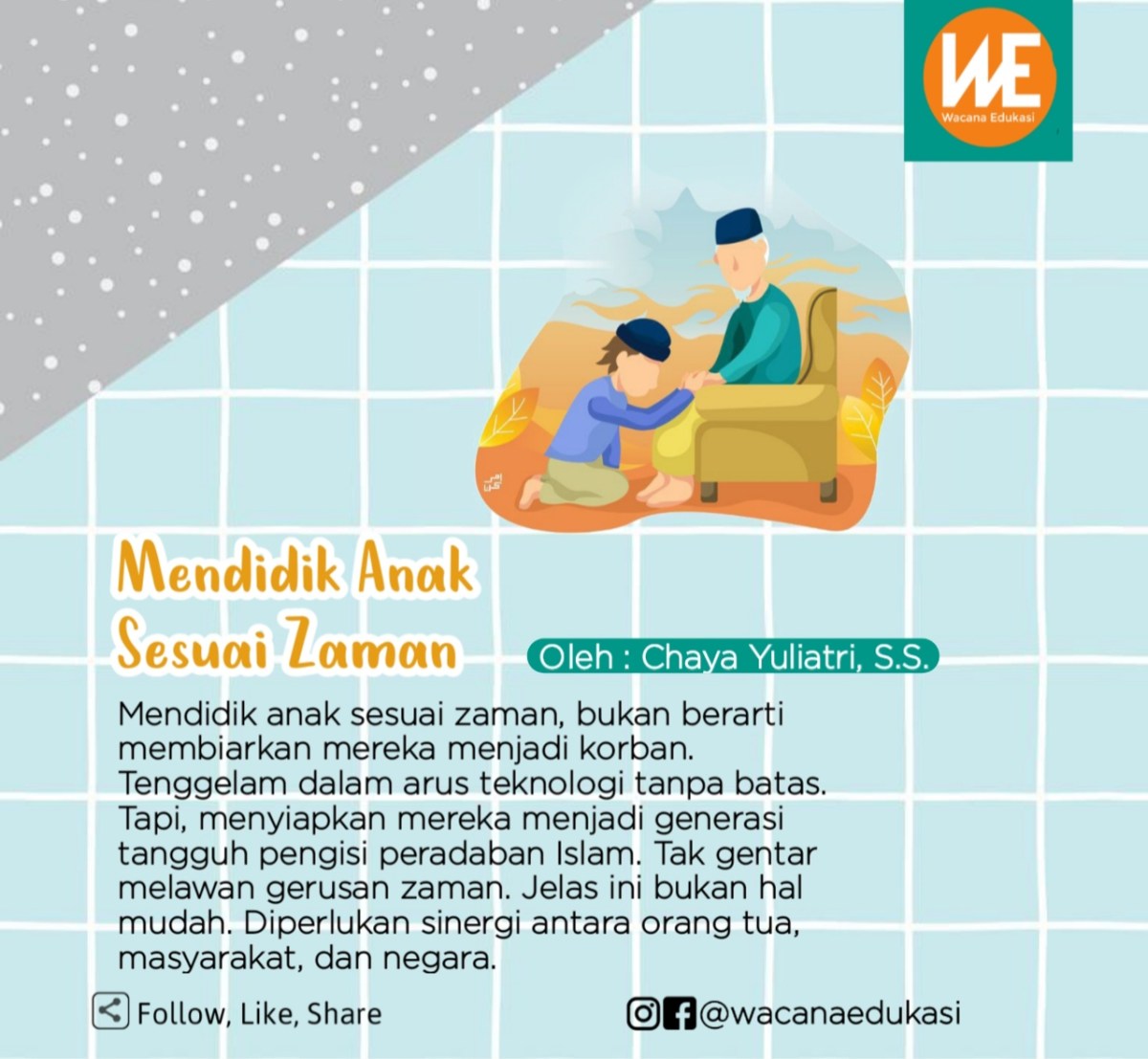Mendidik anak sesuai sunnah