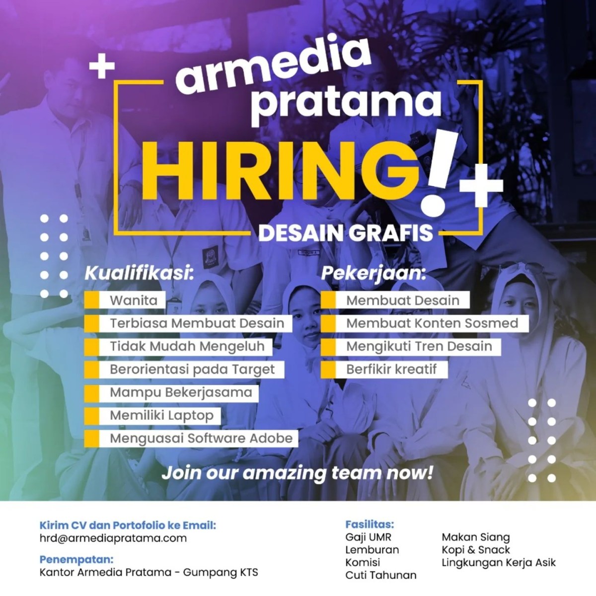 Loker pengasuh anak pulang sore