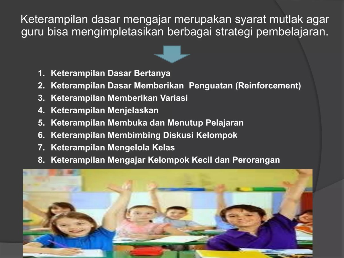 Keterampilan dasar mengajar | PPTX