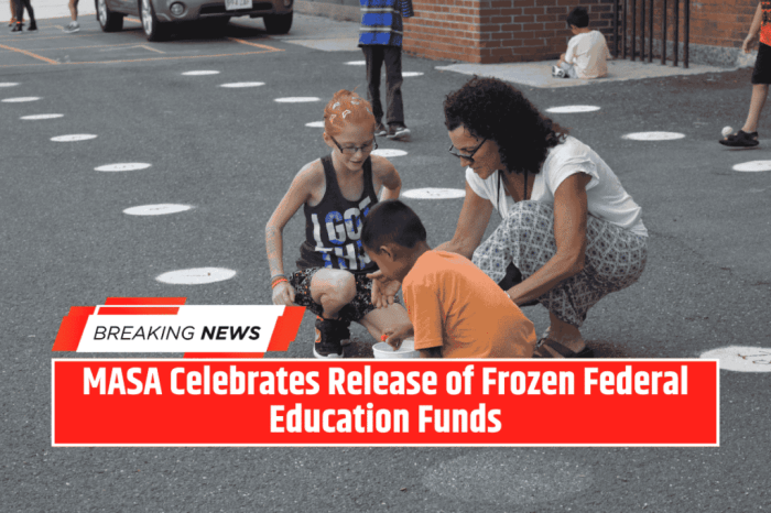 MASA Celebrates Release of Frozen Federal Education Funds