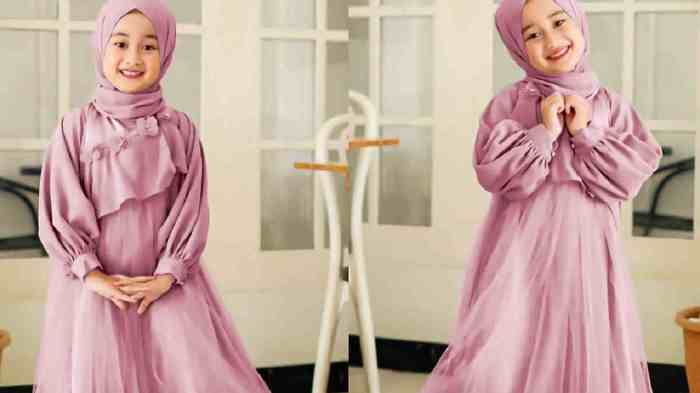 Model Gamis Anak Trendy, Sesuaikan dengan Selera