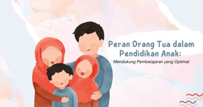 Peran orang tua dalam perkembangan anak