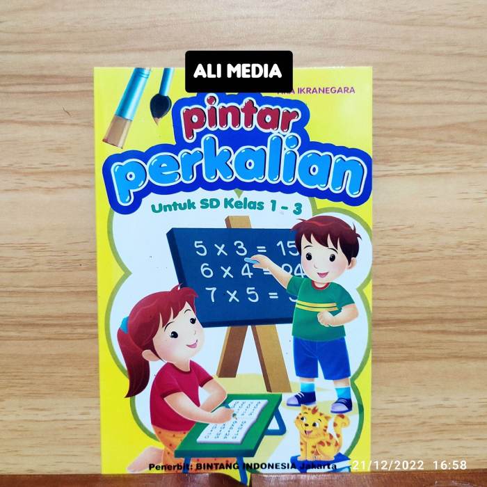 Buku Anak Pintar Perkalian Untuk SD Kelas 1-3 | Lazada Indonesia