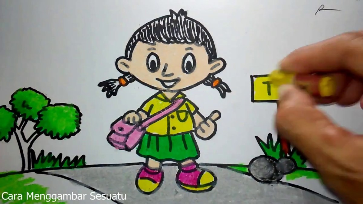 Detail Contoh Menggambar Untuk Anak Tk Koleksi Nomer 15