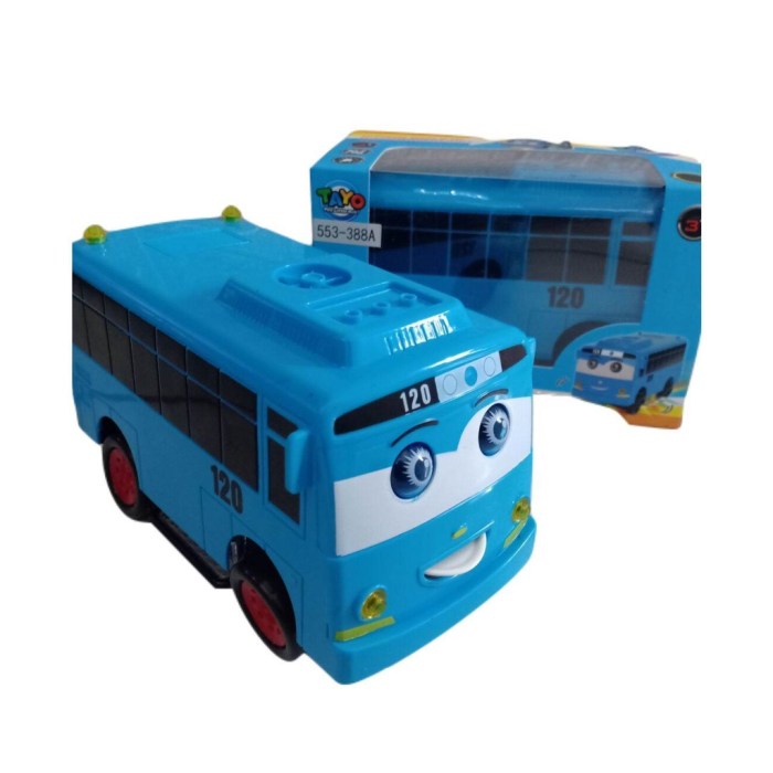 Jual COD MAINAN BUS TAYO BERJALAN DAN BERGERAK KE KANAN KIRIM / MAINAN ...