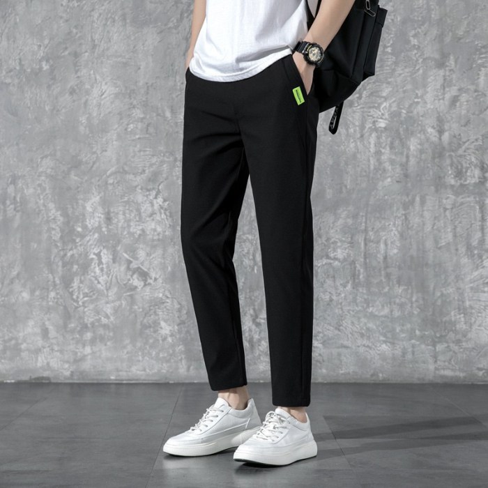 Jual Celana Pria Kain Stretch Empat Sisi Celana Panjang Casual ...