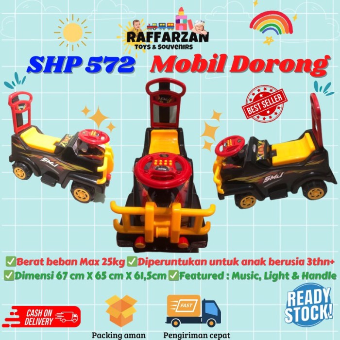 Jual Mainan Anak Mobil Dorong Mainan Ride On Mobil Mobilan Mainan Mobil ...