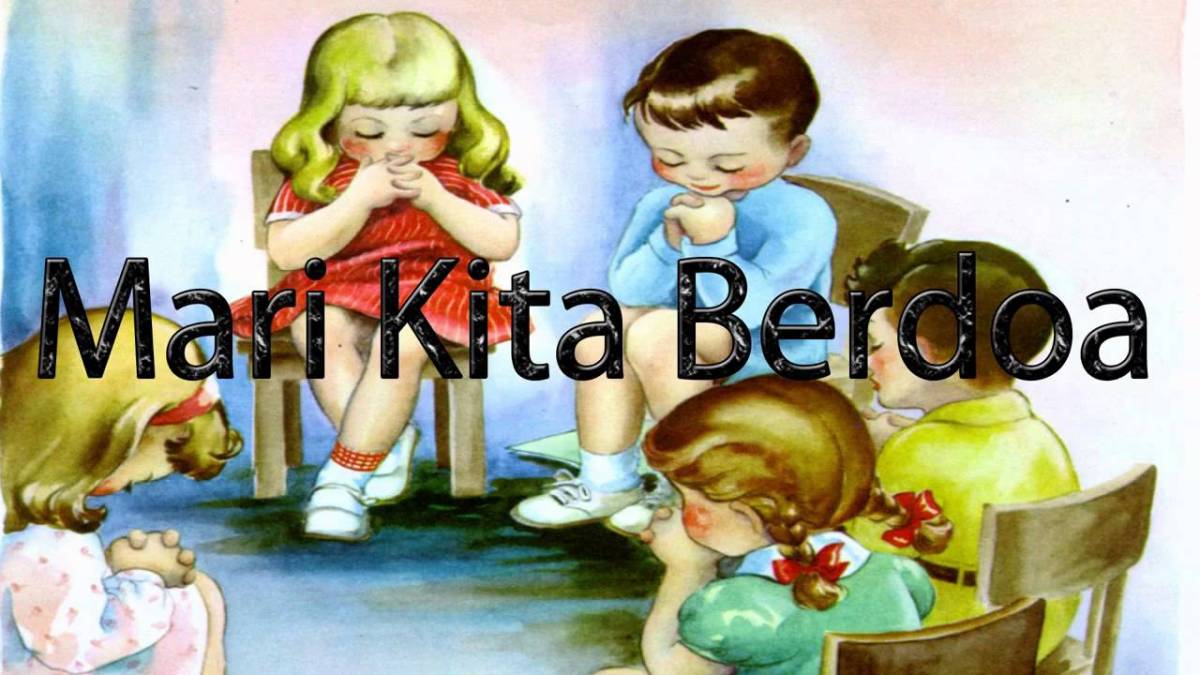 Cara berdoa anak sekolah minggu