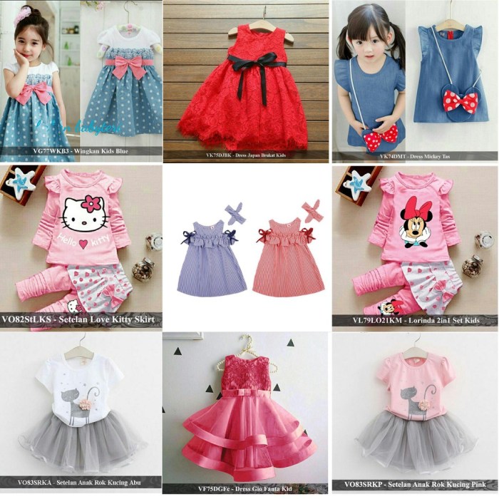Gambar model baju anak perempuan