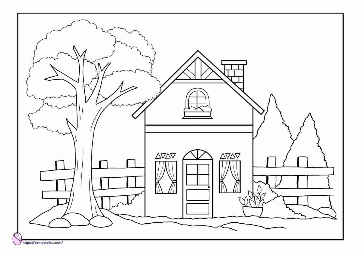 Menggambar sederhana untuk anak tk dengan [16+ foto | Berbagi Gambar