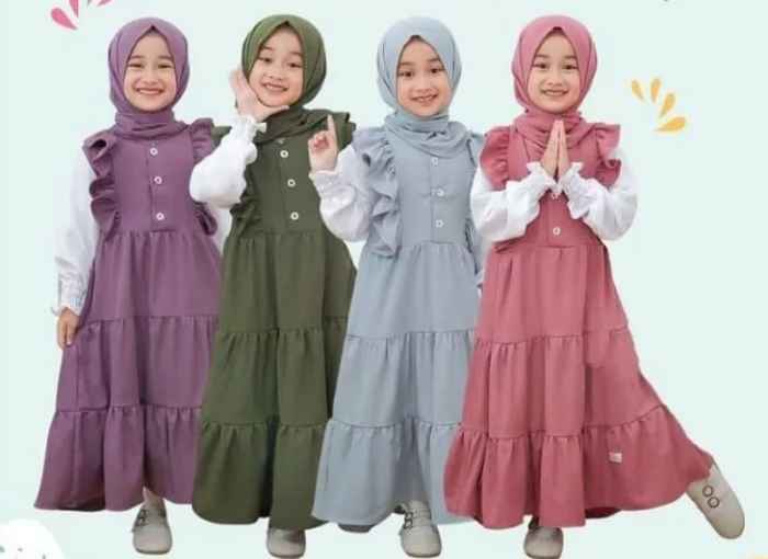 √ Jangan Asal Suka, Berikut Tips Memilih Baju Gamis Anak