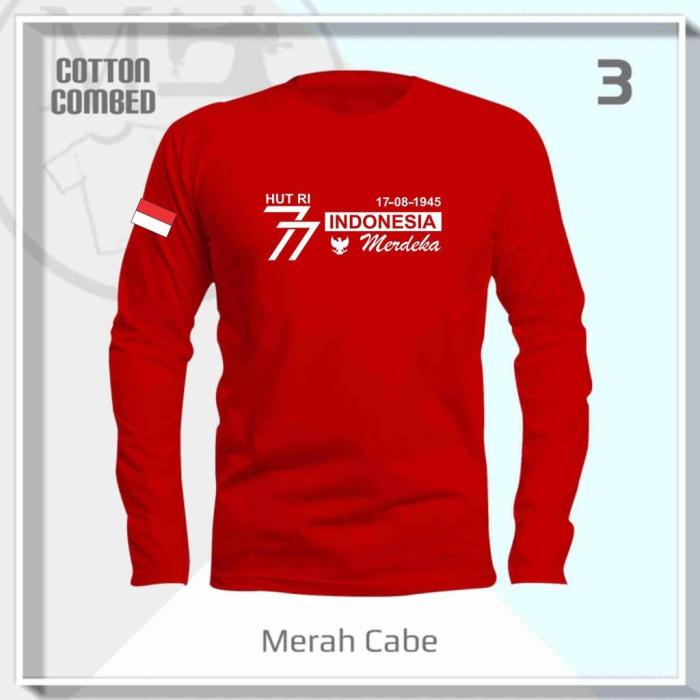 KAOS KEREN - KAOS INDONESIA MERDEKA / 391 / KAOS HUT RI 77, Fesyen Pria ...