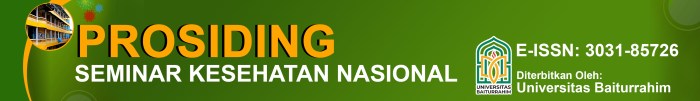 Prosiding Seminar Kesehatan Nasional