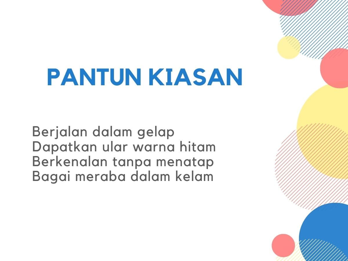 Pantun nasehat untuk anak sekolah