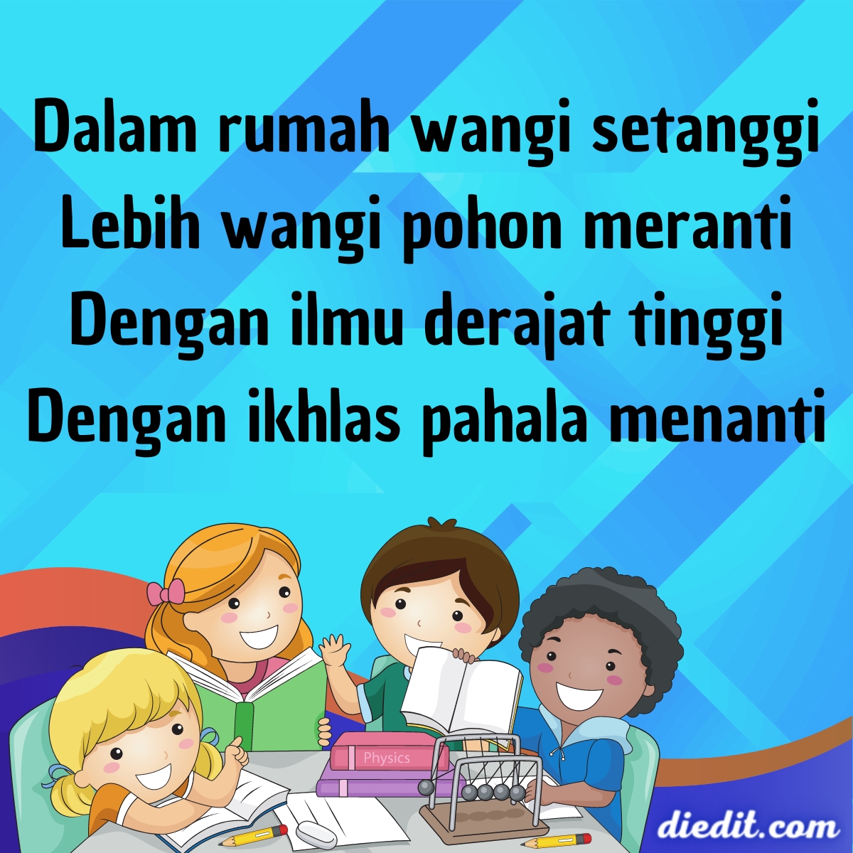 100 Pantun Nasehat Kelas 5 SD Ragam Tema | diedit.com