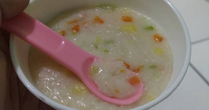 Resep bubur bayi 8 bulan
