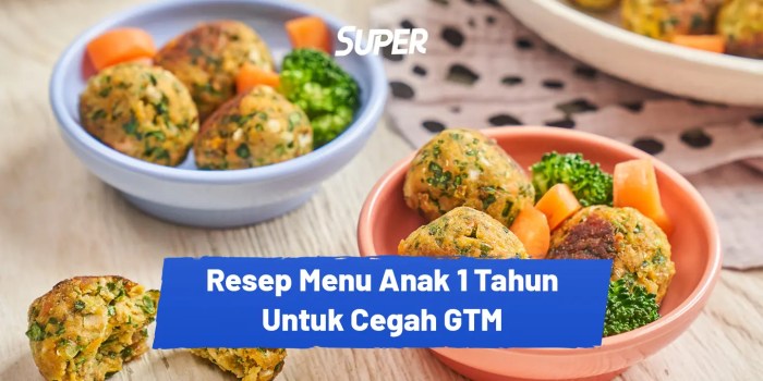 Jadwal makan anak 1 tahun