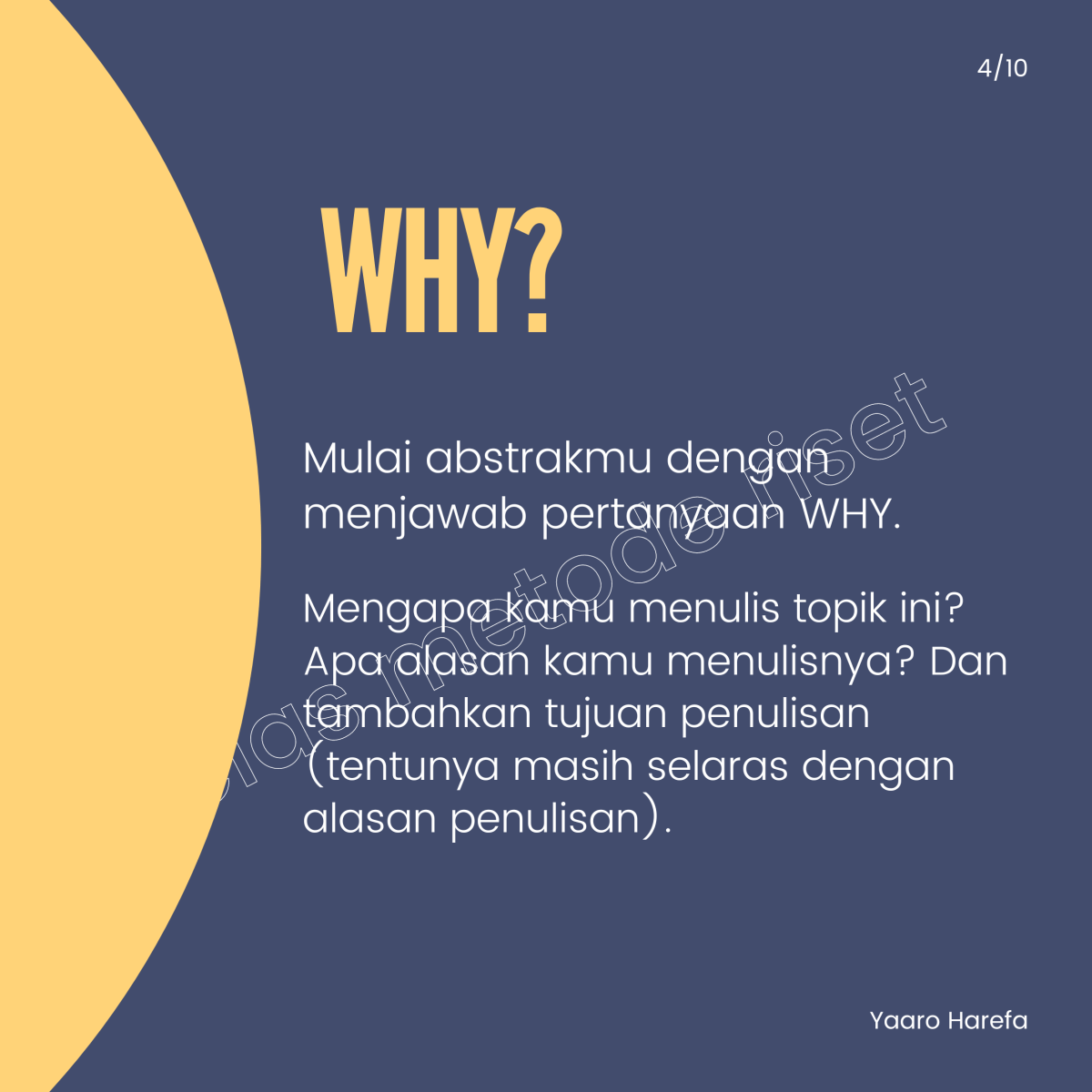 Apa itu Abstrak? – Yaaro Harefa