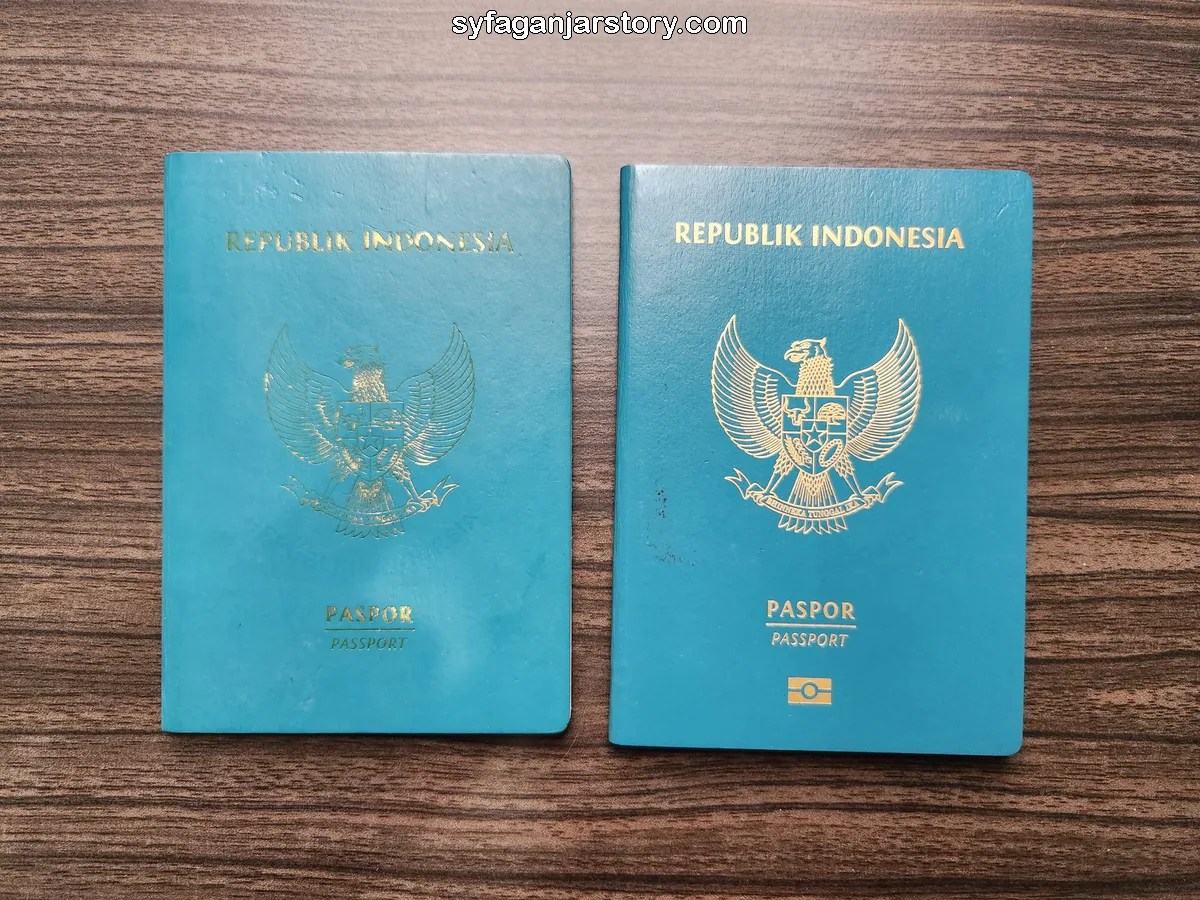 Paspor biasa dan elektronik