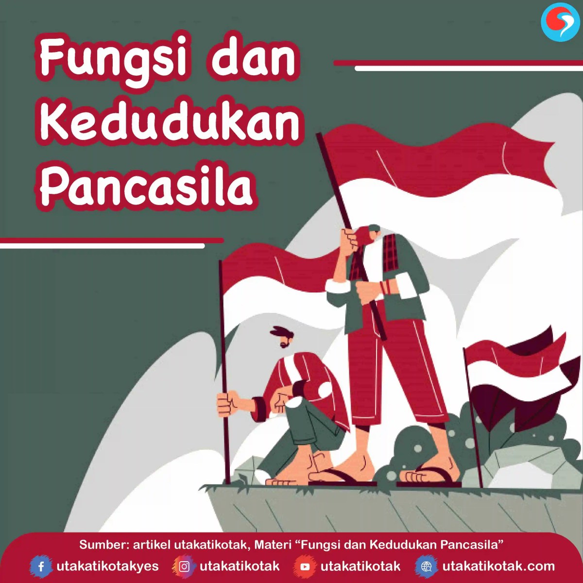 Buatlah resume tentang arti kedudukan dan fungsi pancasila