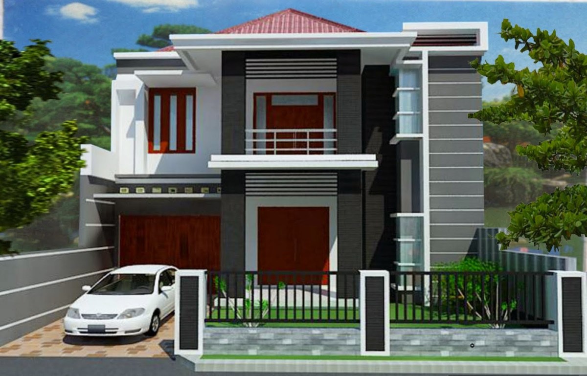 Bentuk Rumah Tingkat Minimalis - Homecare24
