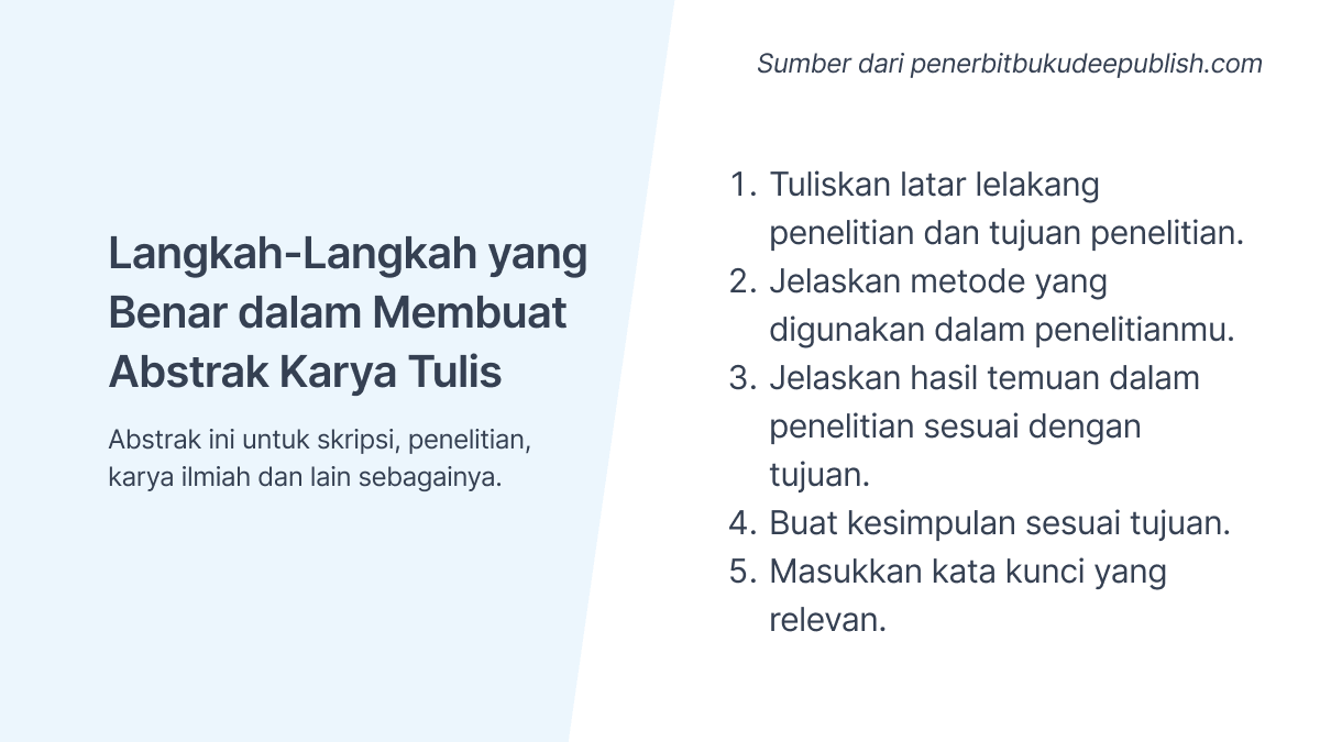 Apa yang Perlu Diperhatikan Dalam Membuat Abstrak? – Perpustakaan UMY