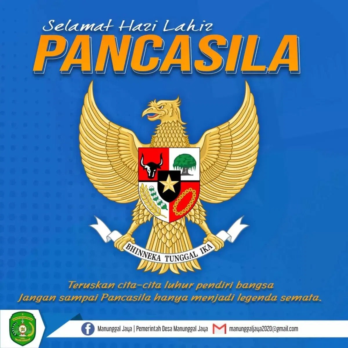 Rumusan pancasila yang sah tercantum pada