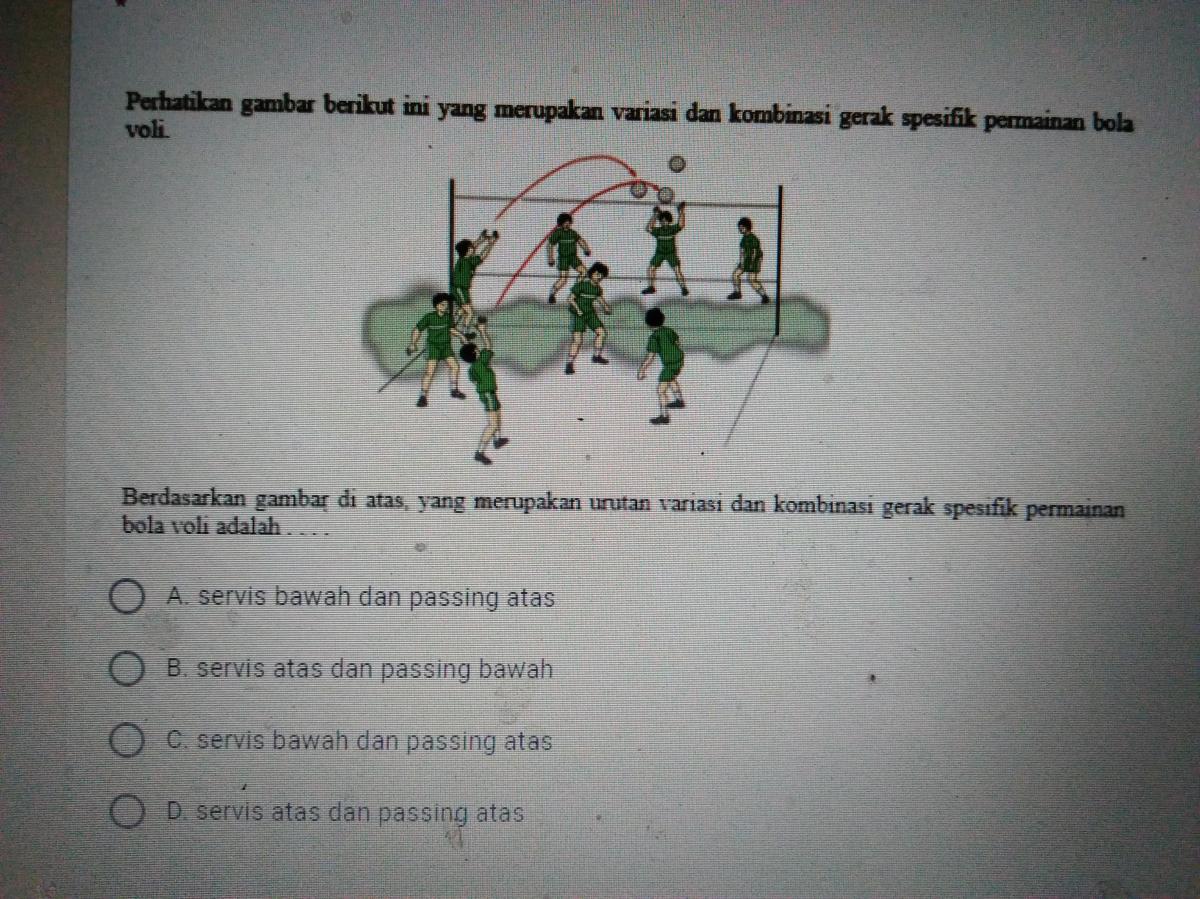Kombinasi Latihan Gerak Spesifik Permainan Bola Voli Dalam Gambar ...
