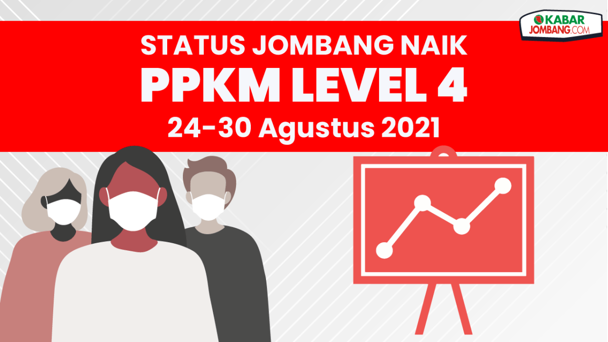 [Infografis] PPKM Diperpanjang Sampai 30 Agustus, Jombang Naik Level 4 ...